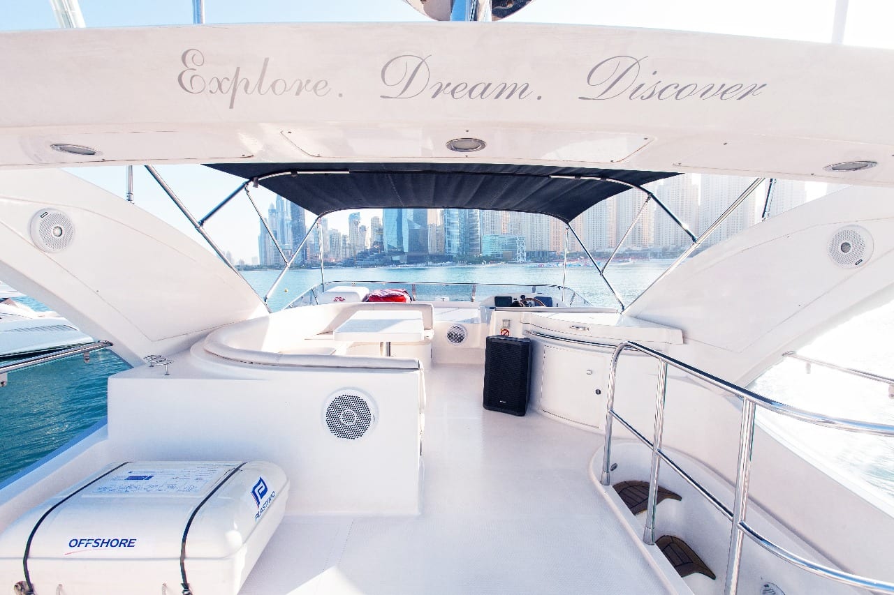 56ft yacht charter in dubai