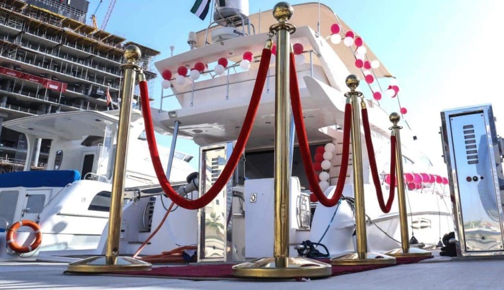 Birthday party In Yacht