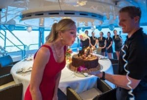 birthday party at yacht