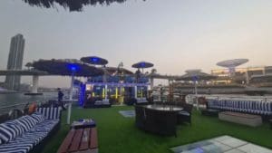 Luxury yachts in Dubai Marina