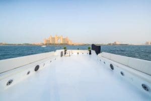 dubai view from yacht