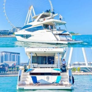 rent a yacht in Dubai Marina