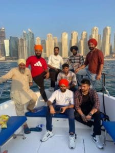 yacht trip Dubai