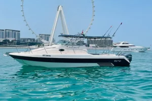 deep sea fishing walk around boat