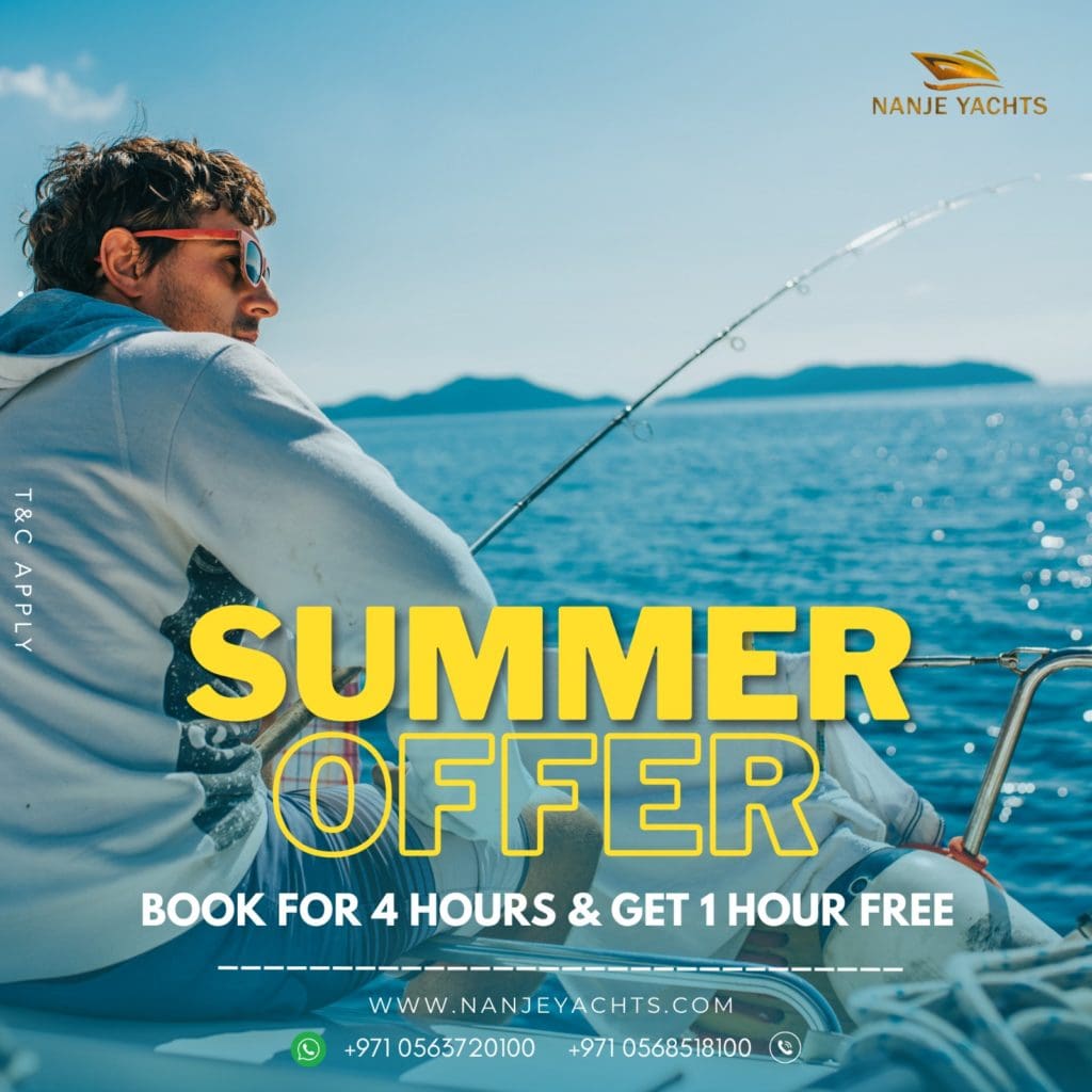 Yacht rental summer offer