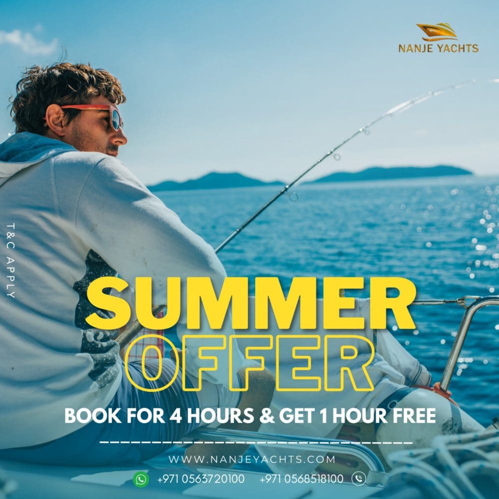 Yacht rental summer offer