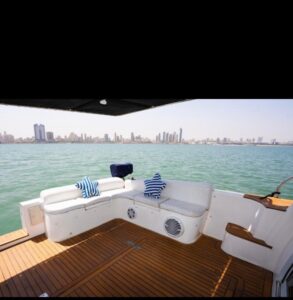50 feet luxurious yacht in Dubai Marina