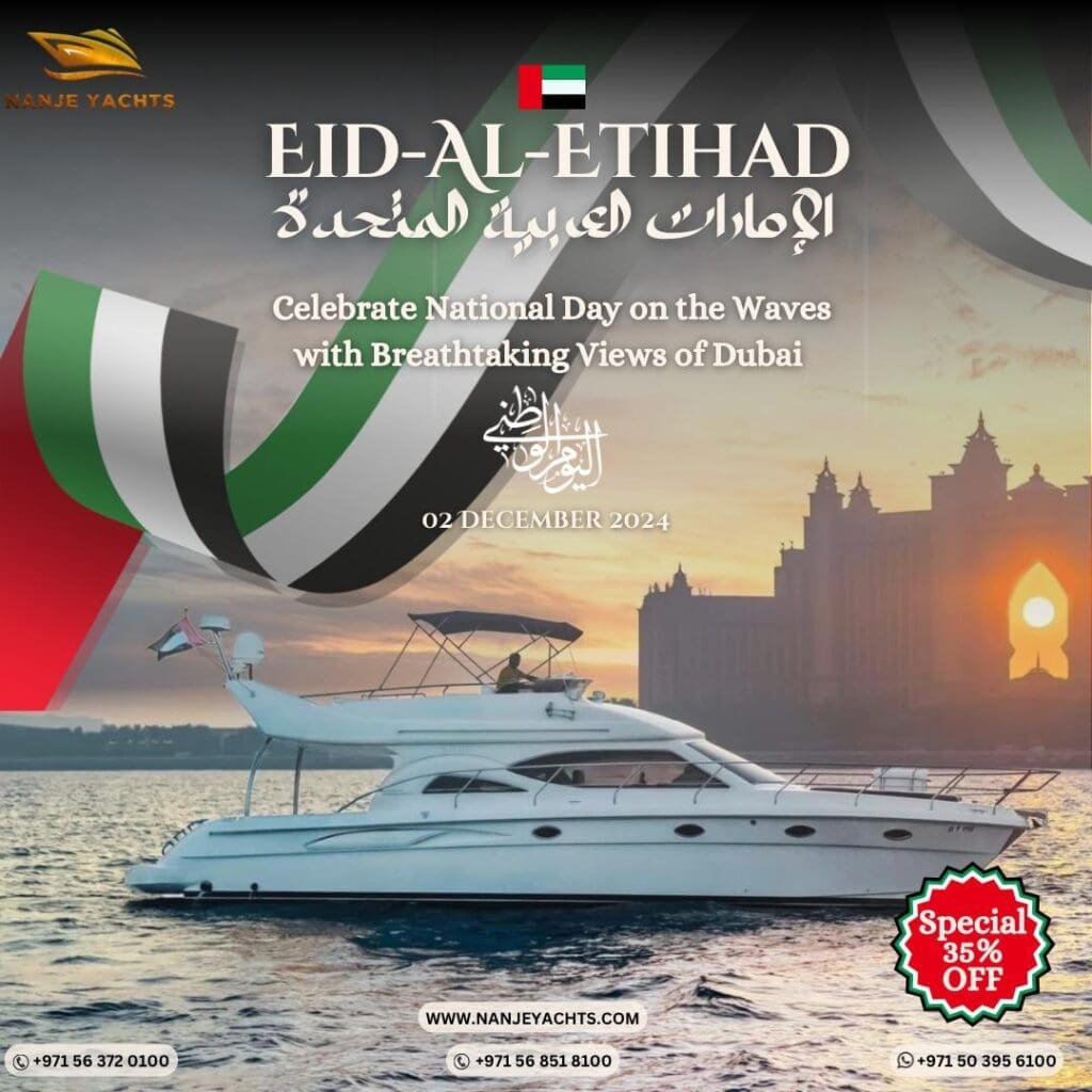 Eid al etihad yacht offer Dubai