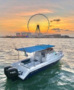 35 feet deep sea fishing yacht in Dubai