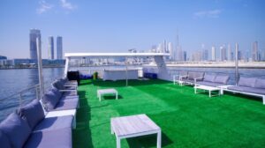 book now 110 feet party yacht Dubai