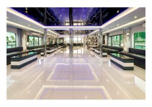 book 150 feet party yacht with nanje