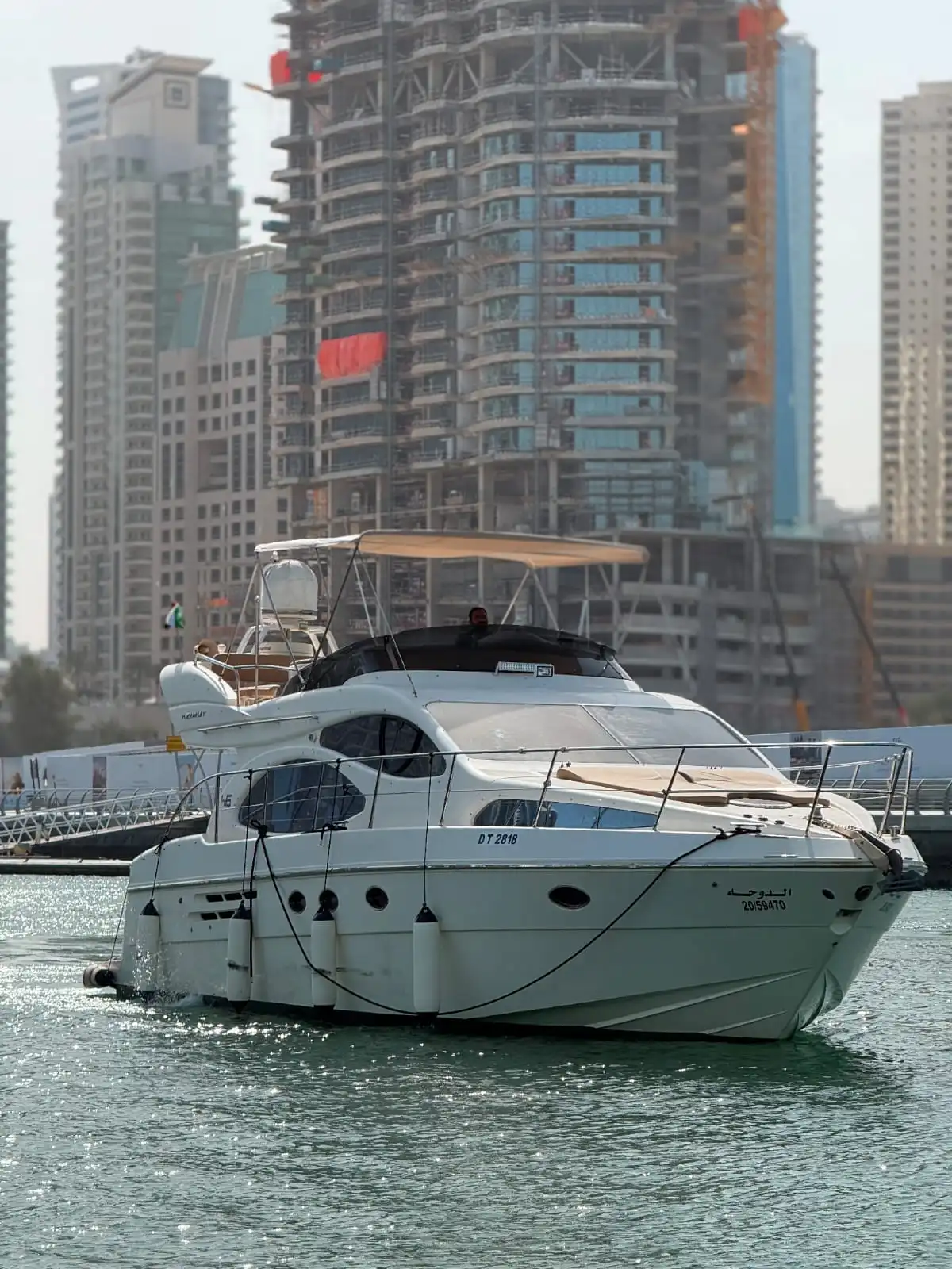 50 feet yacht for rental dubai Marina