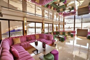 book 90 ft party yacht rental dubai with nanje