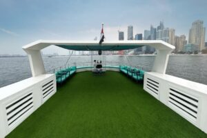 book your yacht party in Dubai with Nanje 75 feet yacht