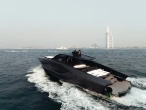 yacht rental Dubai in 63 ft lamborghini yacht