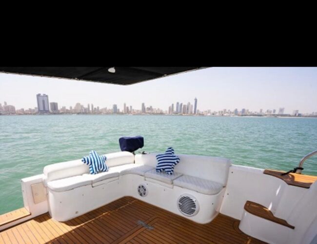 50 feet luxurious yacht in Dubai Marina