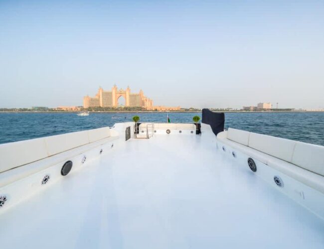 dubai view from yacht