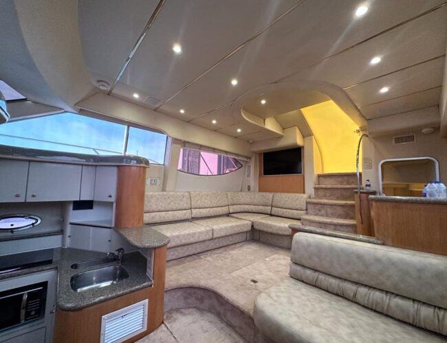 yacht's inside view- perfect luxury