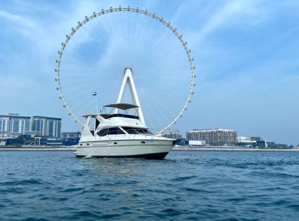 yacht rental Dubai marina 46 Feet Yacht Rental in Dubai