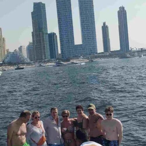 Yacht rental Dubai guest image march 2025