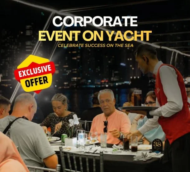 corporate event on yacht corporate party on yacht Dubai