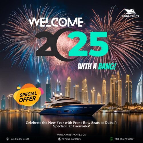 new year yacht rental Dubai