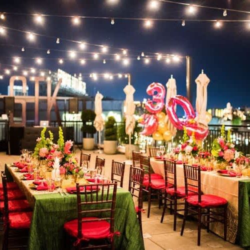 Birthday yacht party